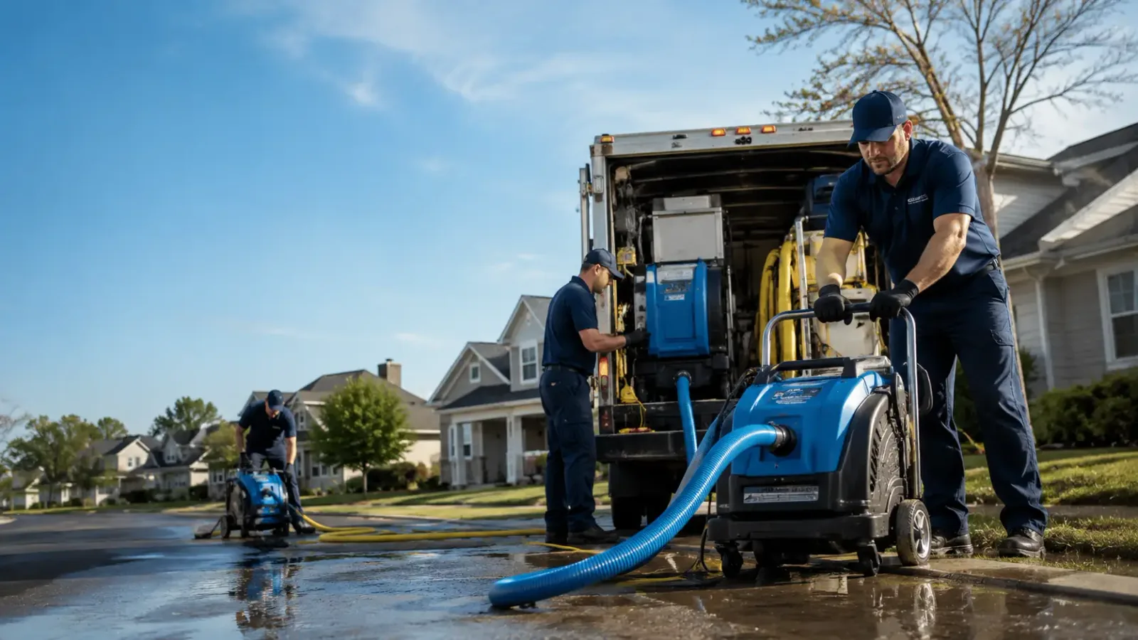 Flood Damage Cleanup in California, KY